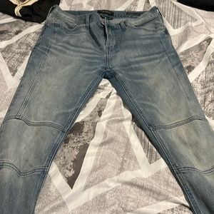 PacSun Stacked Ergo Jeans Stretch Blue Denim